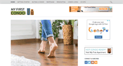 Desktop Screenshot of myfirstcondo.com